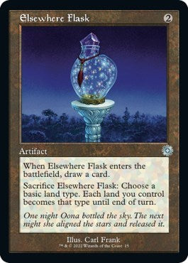 Elsewhere Flask (The Brothers' War: Retro Frame Artifacts) Near Mint
