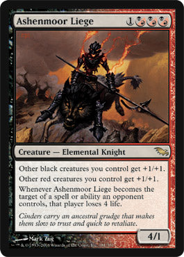 Ashenmoor Liege (Shadowmoor) Near Mint Foil