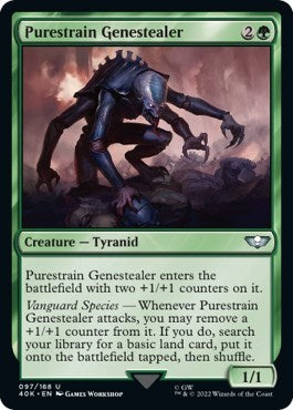 Purestrain Genestealer (Surge Foil) (Universes Beyond: Warhammer 40K) Near Mint