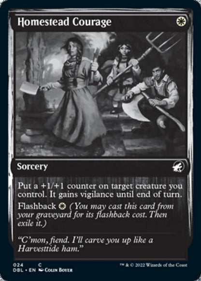 Homestead Courage (Innistrad: Double Feature) Near Mint