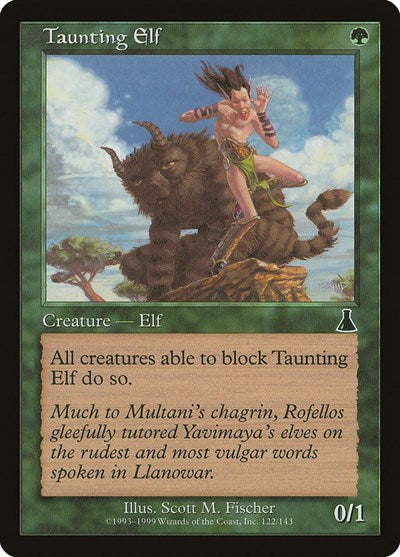 Taunting Elf (Urza's Destiny) Near Mint