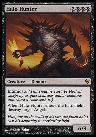 Halo Hunter (Zendikar) Near Mint Foil