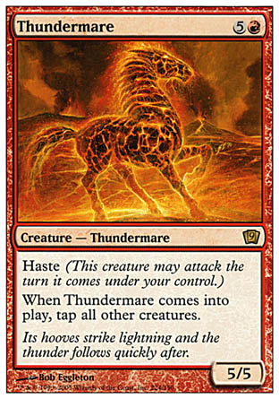 Thundermare (9th Edition) Near Mint Foil