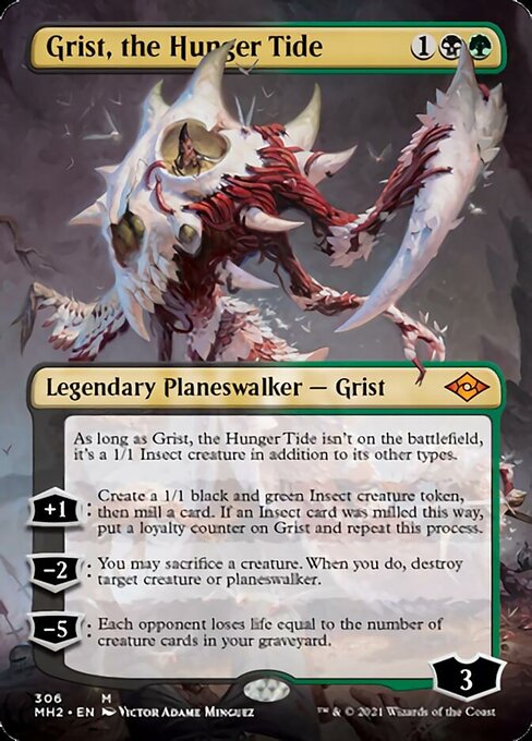 Grist, the Hunger Tide (Borderless) (Modern Horizons 2) Near Mint