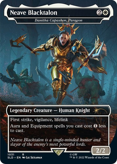 Neave Blacktalon - Danitha Capashen, Paragon (Borderless) (Secret Lair) Near Mint