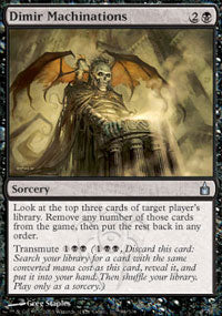 Dimir Machinations (Ravnica) Near Mint Foil