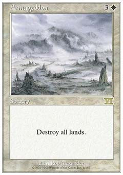 Armageddon (Classic 6th Edition) Light Play