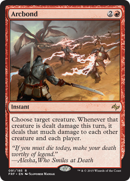 Arcbond (Fate Reforged) Near Mint Foil