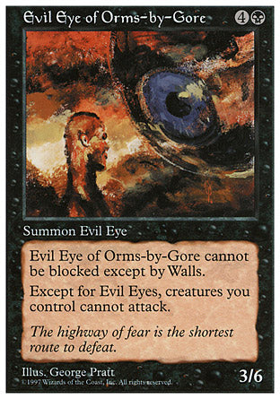 Evil Eye of Orms-By-Gore (5th Edition) Light Play