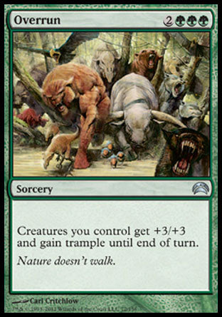 Overrun (Planechase 2012) Near Mint