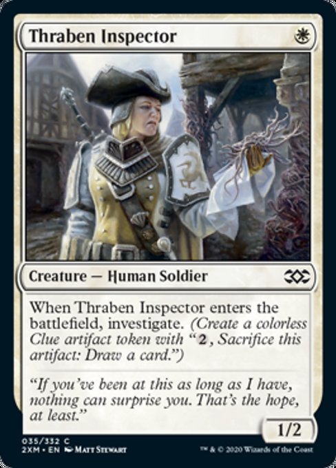Thraben Inspector (Double Masters) Near Mint Foil