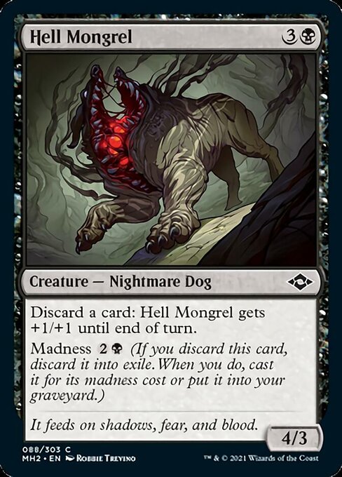 Hell Mongrel (Modern Horizons 2) Near Mint Foil