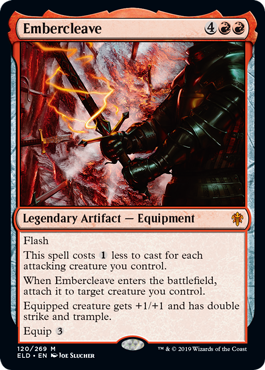 Embercleave (Throne of Eldraine) Near Mint Foil
