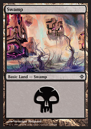 Swamp (239) (Rise of the Eldrazi) Near Mint