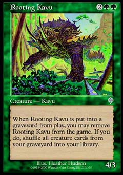 Rooting Kavu (Invasion) Near Mint