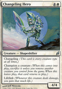 Changeling Hero (Lorwyn) Near Mint Foil