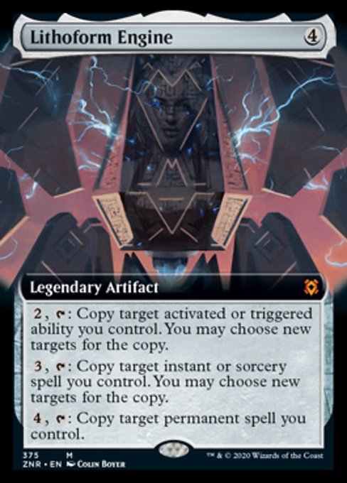 Lithoform Engine (Extended Art) (Zendikar Rising) Near Mint