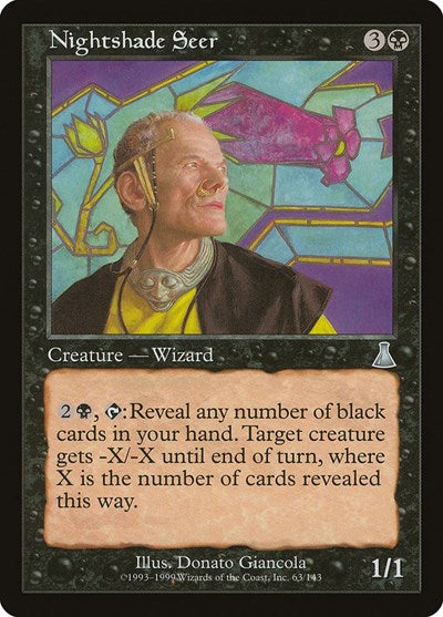 Nightshade Seer (Urza's Destiny) Near Mint