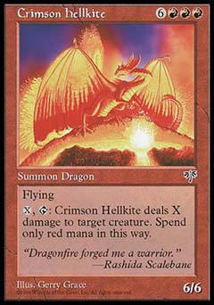 Crimson Hellkite (Mirage) Near Mint