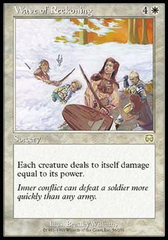 Wave of Reckoning (Mercadian Masques) Near Mint