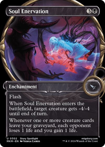Soul Enervation (Showcase) (Murders at Karlov Manor) Near Mint