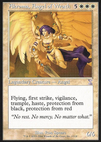 Akroma, Angel of Wrath (Time Spiral Time Shifted) Near Mint