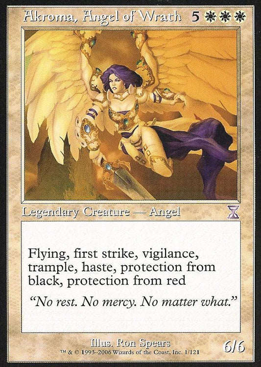 Akroma, Angel of Wrath (Time Spiral Time Shifted) Near Mint