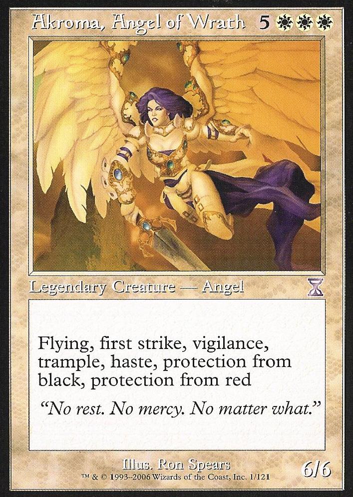 Akroma, Angel of Wrath (Time Spiral Time Shifted) Light Play