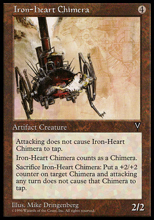 Iron-Heart Chimera (Visions) Near Mint