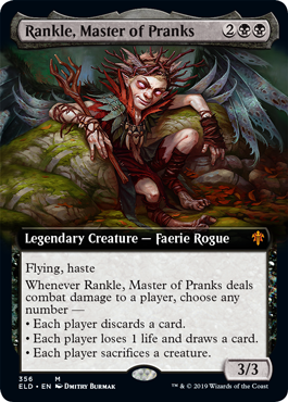 Rankle Master of Pranks (Extended Art) (Throne of Eldraine) Near Mint