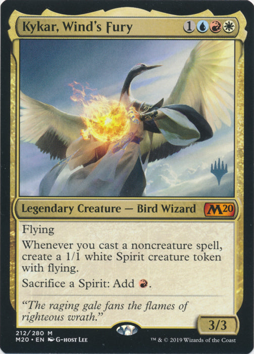 Kykar, Wind's Fury (Promo Pack) Near Mint Foil
