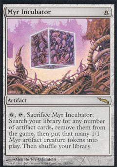 Myr Incubator (Mirrodin) Light Play Foil
