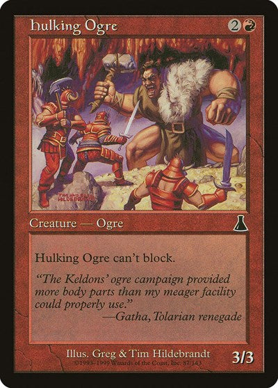 Hulking Ogre (Urza's Destiny) Near Mint