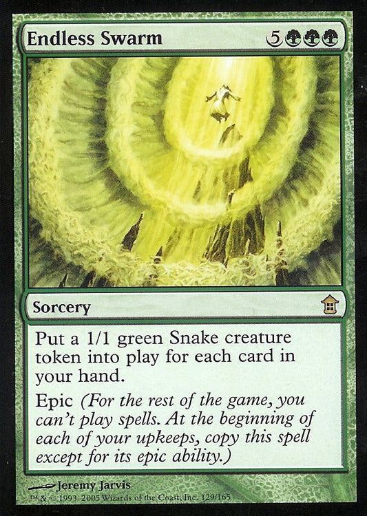 Endless Swarm (Saviors of Kamigawa) Near Mint Foil