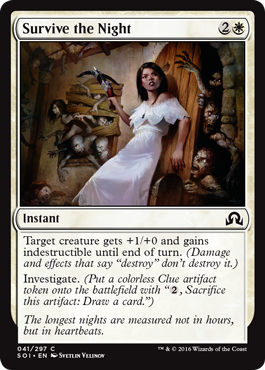 Survive the Night (Shadows Over Innistrad) Near Mint