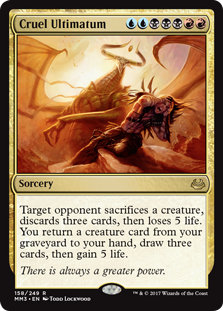 Cruel Ultimatum (Modern Masters 2017) Near Mint