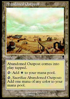 Abandoned Outpost (Odyssey) Near Mint Foil
