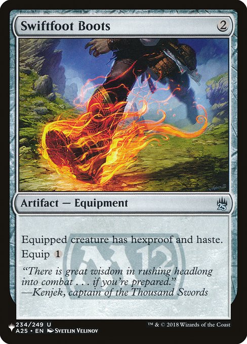 Swiftfoot Boots (The List) Near Mint