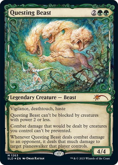 Questing Beast (Halo Foil) (Secret Lair) Near Mint