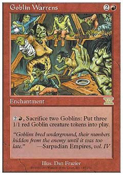 Goblin Warrens (Classic 6th Edition) Light Play