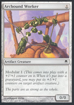 Arcbound Worker (Darksteel) Near Mint Foil Simplified Chinese