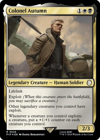 Colonel Autumn (Surge Foil) (Universes Beyond: Fallout) Near Mint