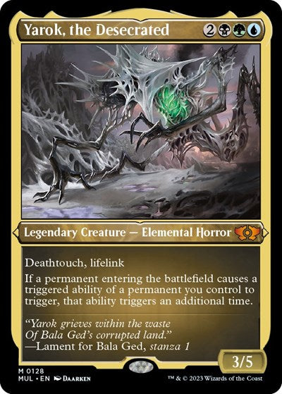 Yarok, the Desecrated (Foil Etched) (March of the Machine: Multiverse Legends) Near Mint
