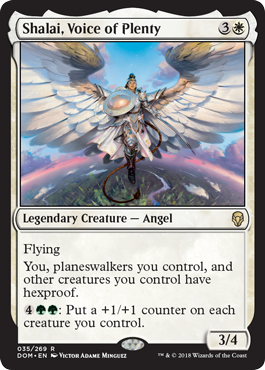 Shalai, Voice of Plenty (Dominaria) Near Mint