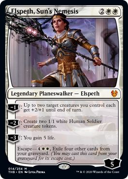Elspeth, Sun's Nemesis (Theros Beyond Death) Near Mint
