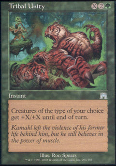 Tribal Unity (Onslaught) Good