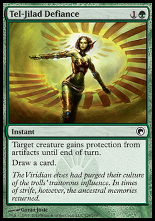 Tel-Jilad Defiance (Scars of Mirrodin) Near Mint Foil