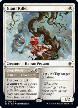 Giant Killer (Throne of Eldraine) Near Mint Foil