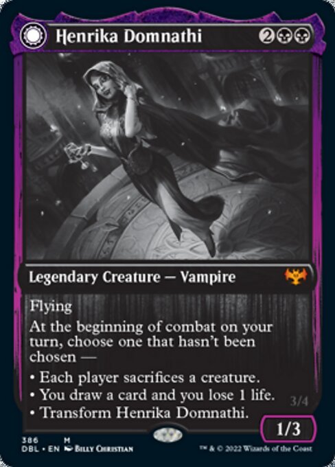 Henrika Domnathi / Henrika, Infernal Seer (Innistrad: Double Feature) Near Mint