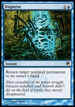 Disperse (Scars of Mirrodin) Good Foil